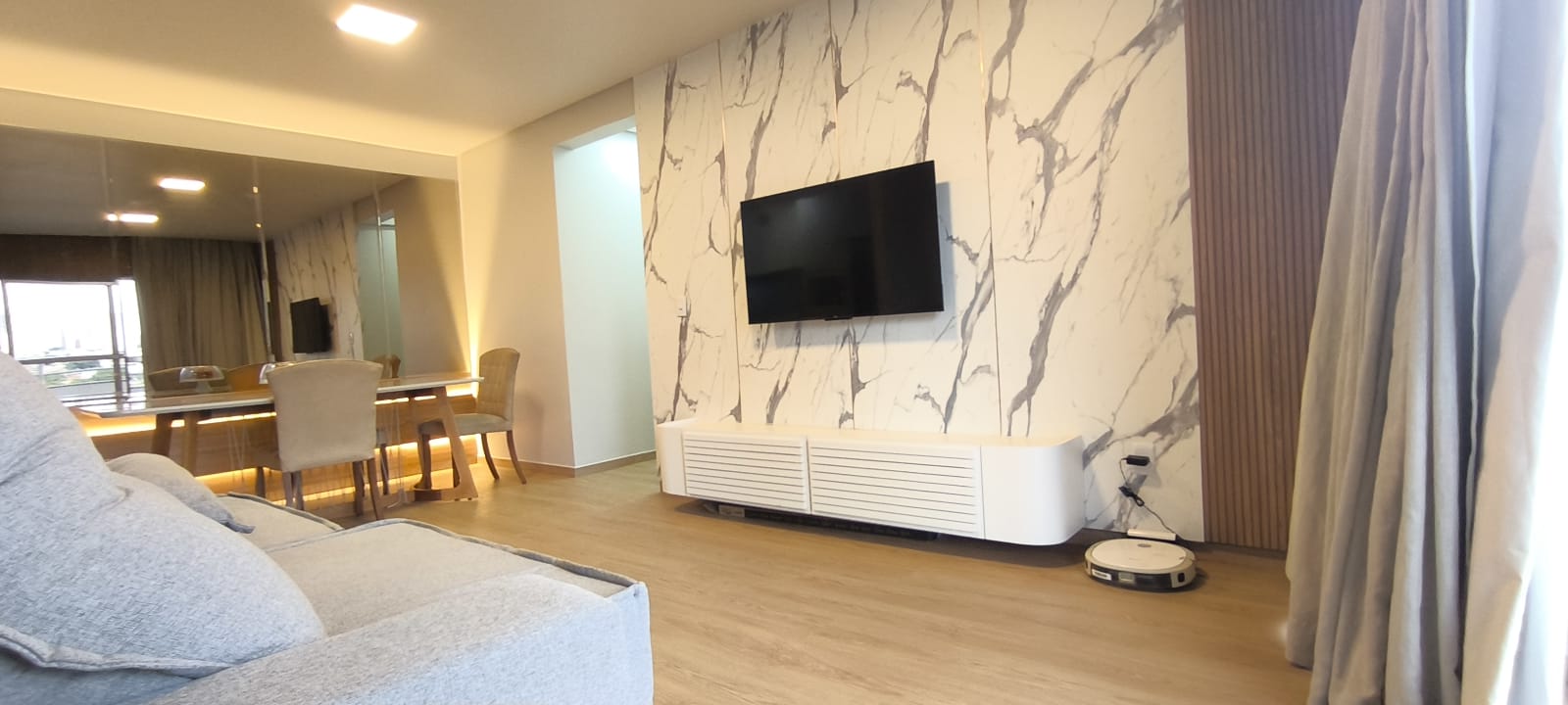 Apartamento Moderno 3 Quartos (2 Suítes) - Alto da Glória - Mobiliado