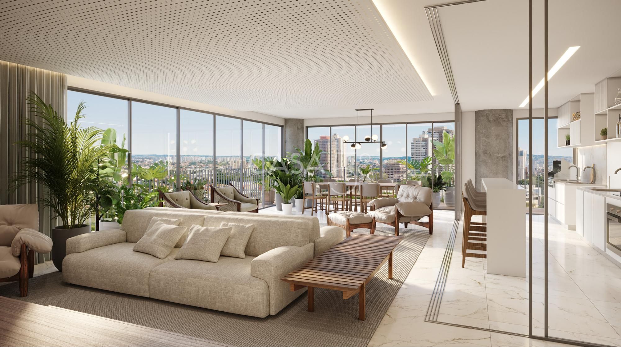 Apartamento de alto padrão no Edifício Sunna Opus.
