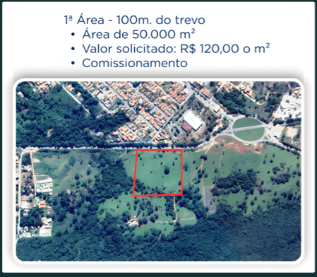 Área á Venda - Comercial e Residencial em Pirenópolis