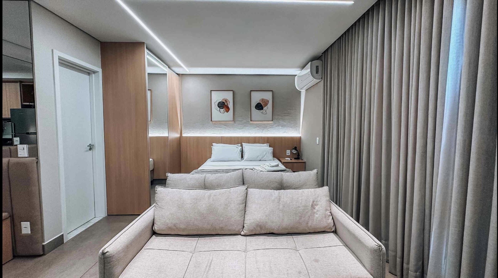 Flat à venda no Id Vida Urbana / Setor Oeste / 34 m² / nascente / 1 vaga / mobiliado / piscina no rooftop / prédio novo
