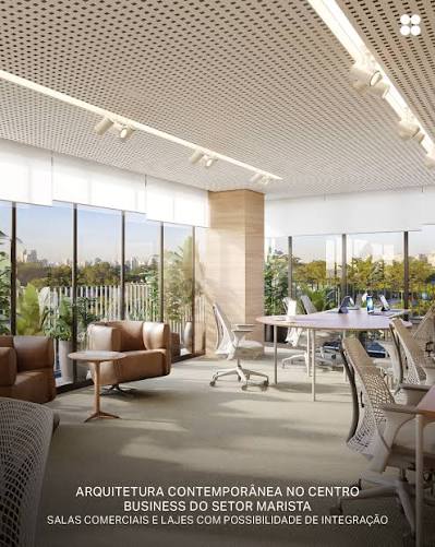 Sala a venda na Av 136 / Geo Work da Opus / 46 m² / Planta flexível para escritórios ou consultórios / banheiro privativo / 1 vaga