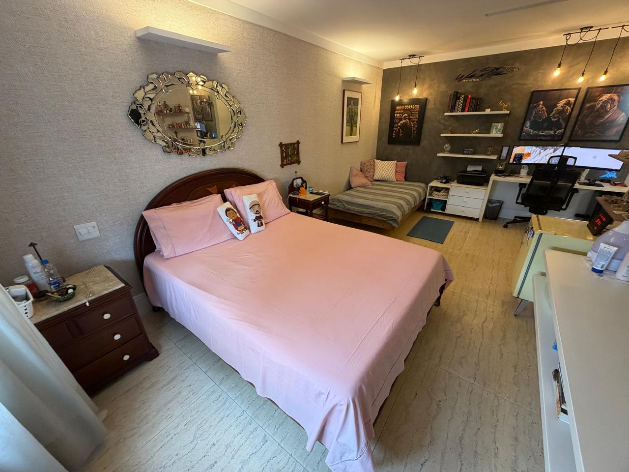Apto no Chateau Bougainville Lifestyle com 3 suítes e 1 quarto no Marista